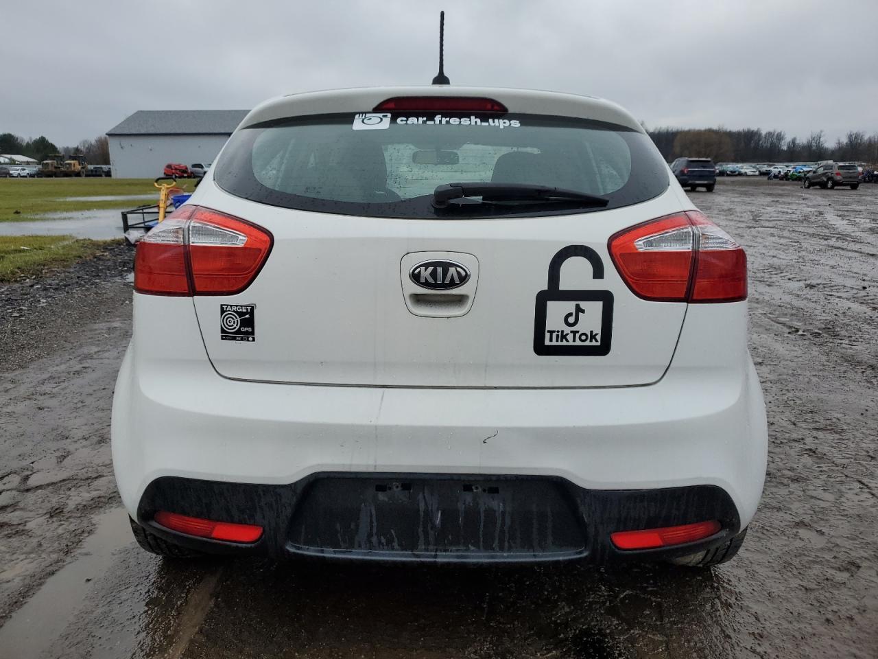 2013 Kia Rio Lx VIN: KNADM5A35D6153016 Lot: 84305374