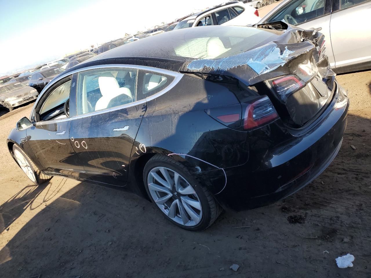 VIN 5YJ3E1EB2KF195683 2019 TESLA MODEL 3 no.2