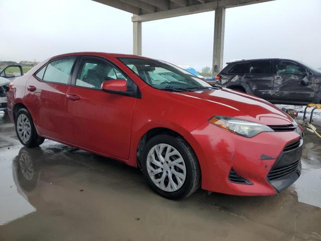  TOYOTA COROLLA 2017 Red