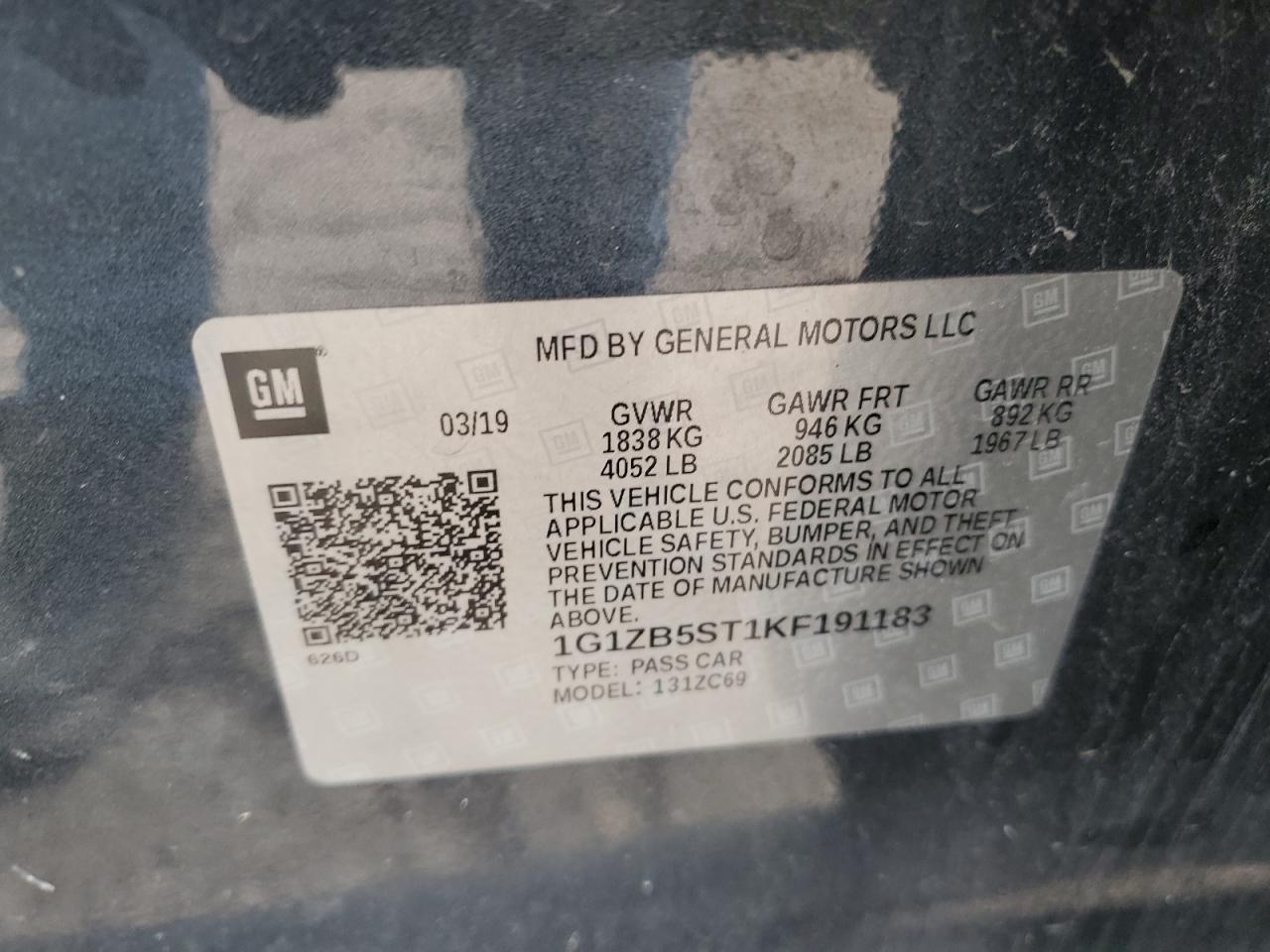 2019 Chevrolet Malibu - Image 12