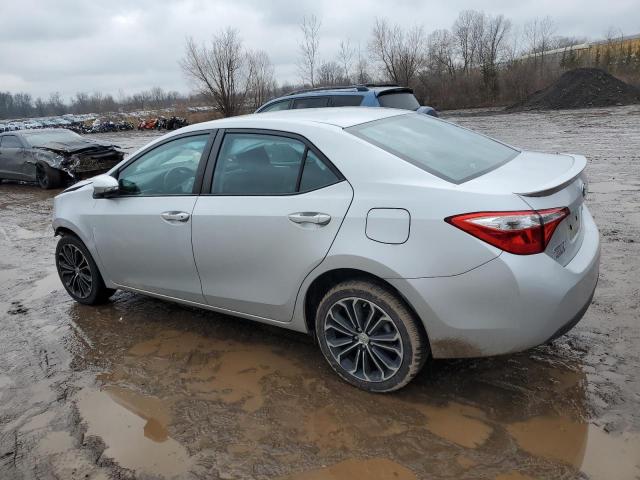 Sedans TOYOTA COROLLA 2016 Srebrny