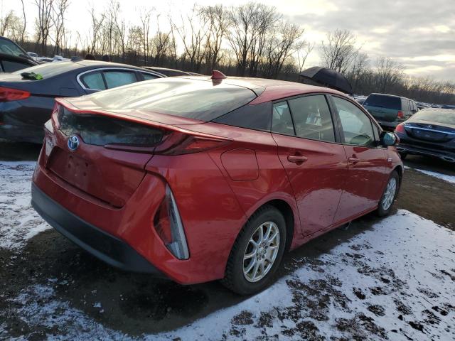  TOYOTA PRIUS 2017 Червоний