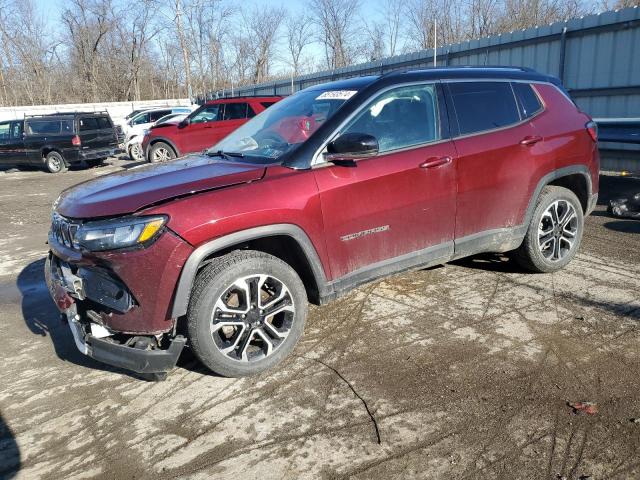  JEEP COMPASS 2022 Бордовий