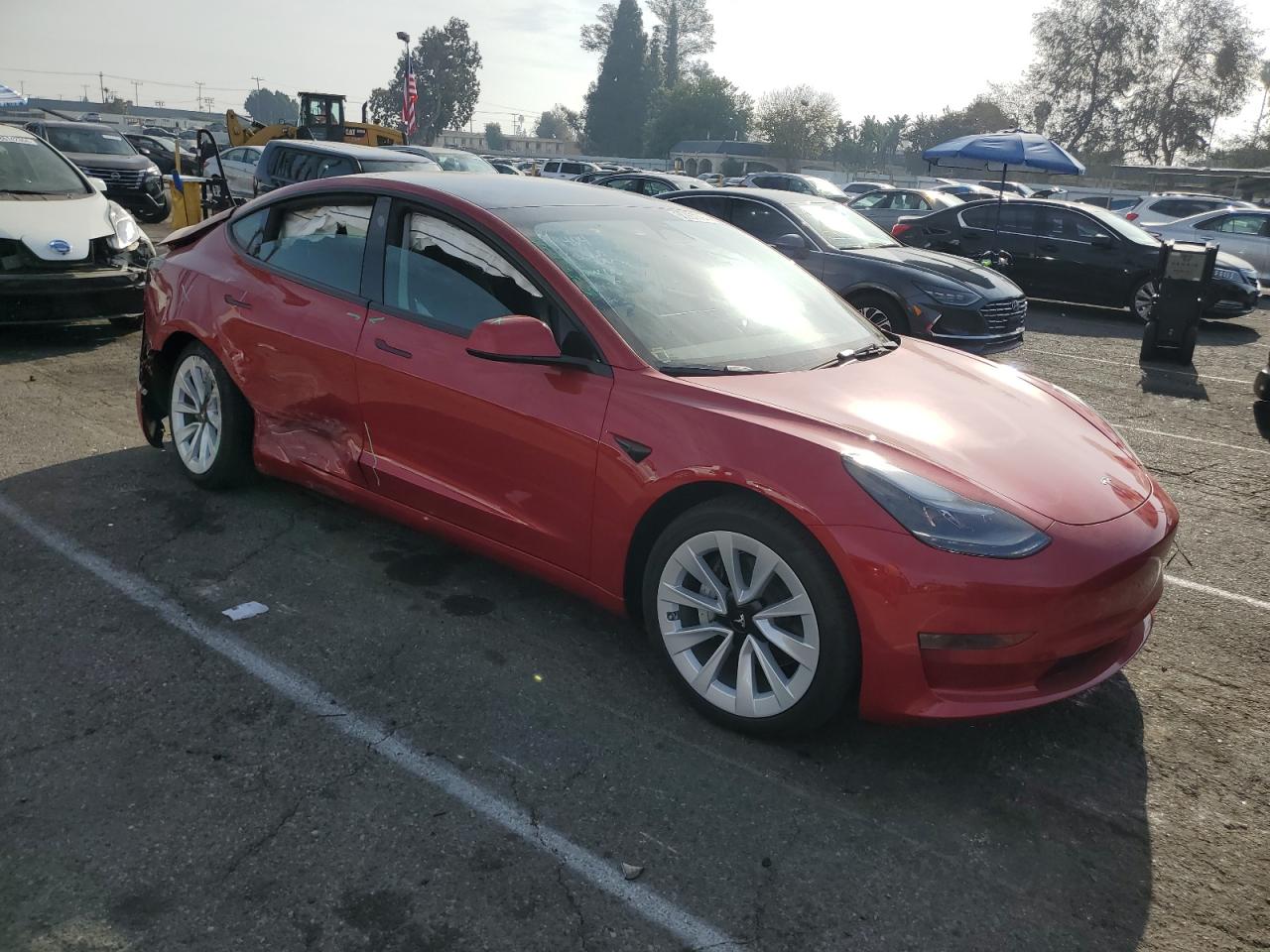 VIN 5YJ3E1EA8PF490432 2023 TESLA MODEL 3 no.4