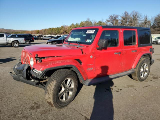  JEEP WRANGLER 2018 Czerwony