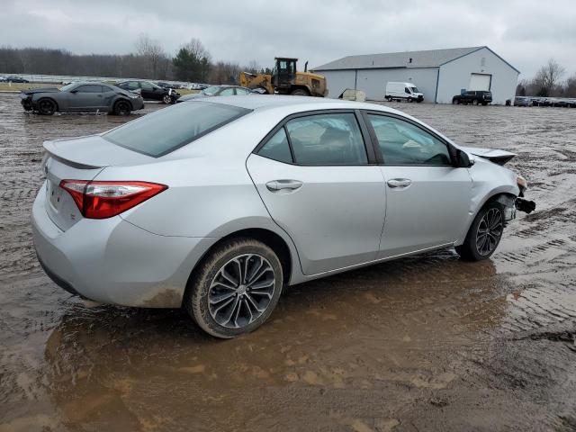 Sedans TOYOTA COROLLA 2016 Srebrny