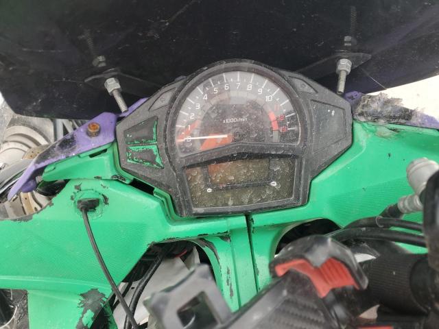 undisplay KAWASAKI EX650 F 2016 Зелений