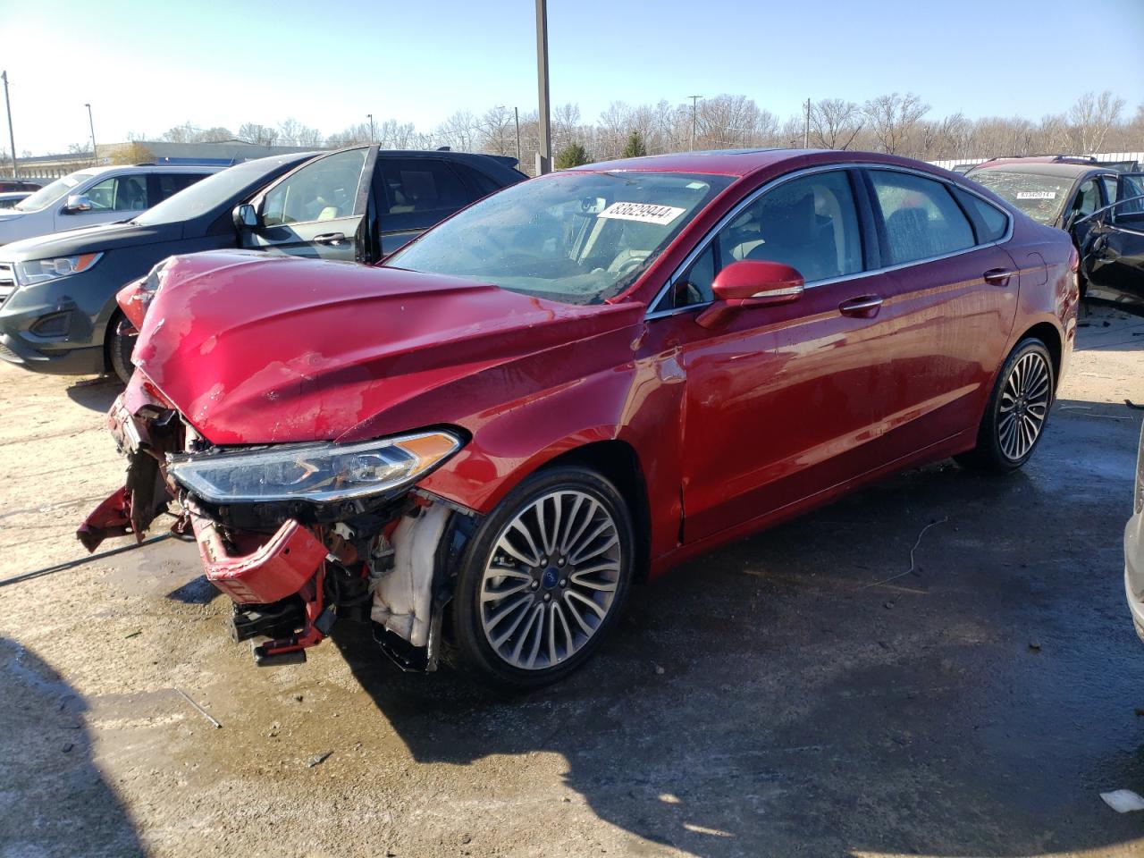 VIN 3FA6P0H95JR114107 2018 FORD FUSION no.1