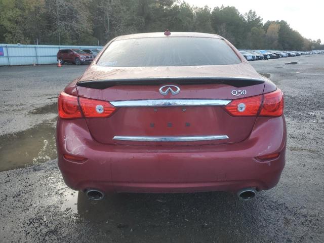  INFINITI Q50 2016 Червоний