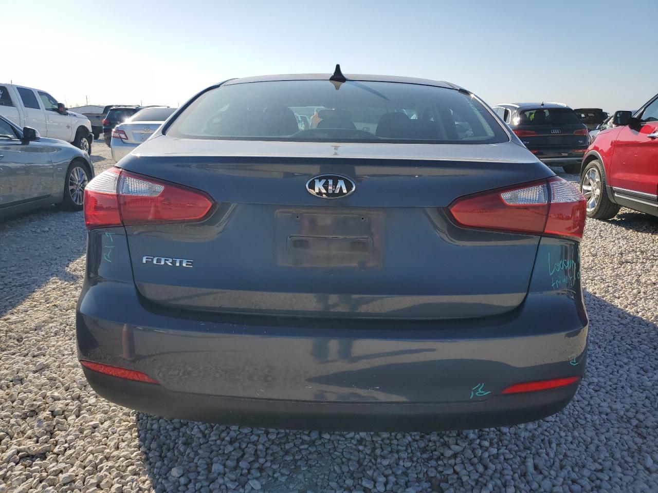 VIN KNAFX4A67E5097656 2014 KIA FORTE no.6