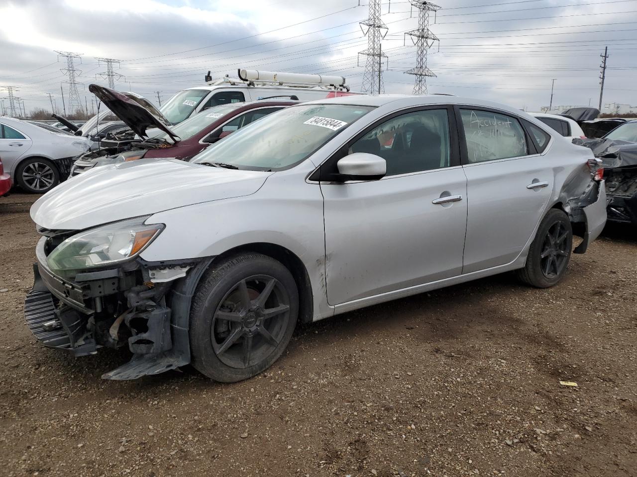 2019 Nissan Sentra S na sprzedaż w Elgin, IL - All Over