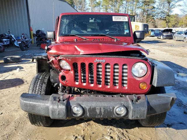  JEEP WRANGLER 2012 Red