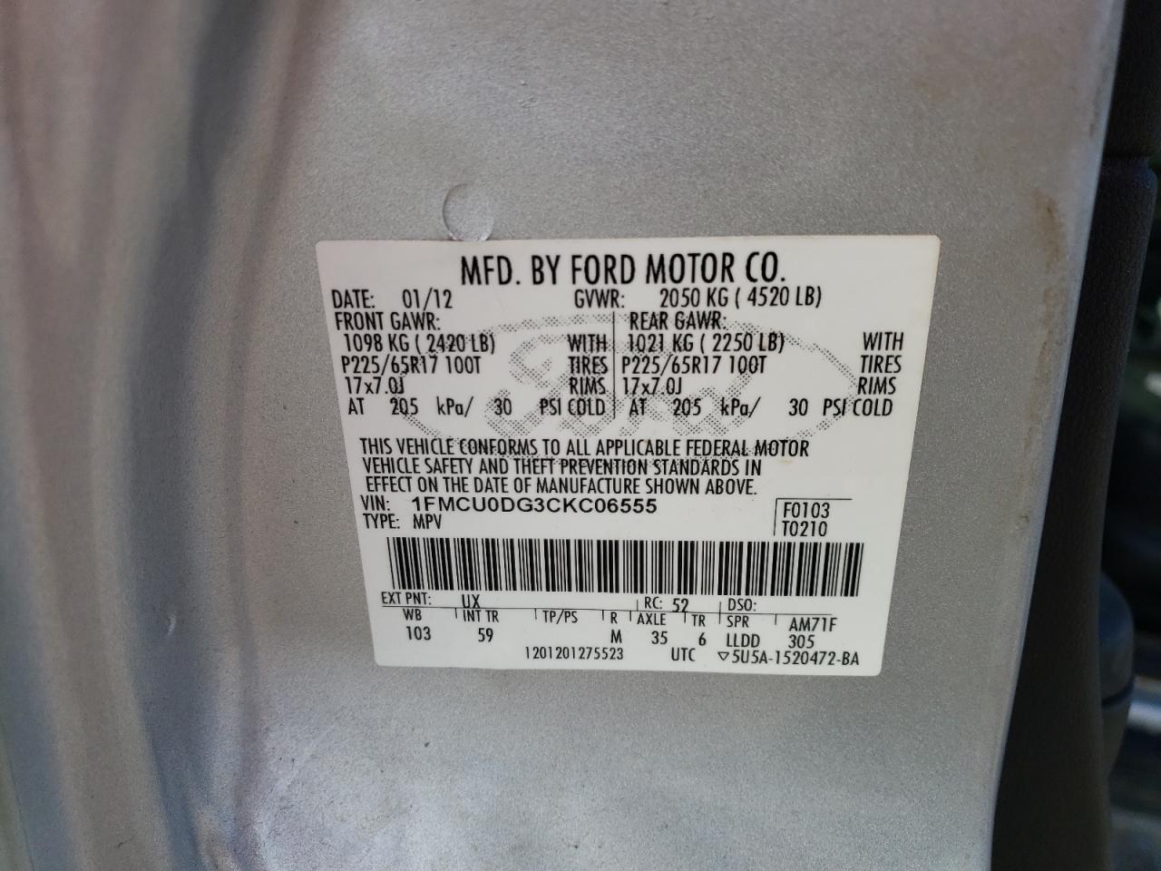 2012 Ford Escape - Image 14