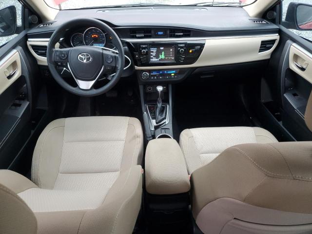  TOYOTA COROLLA 2015 Червоний