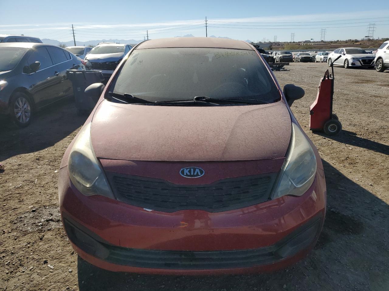 VIN KNADM4A35D6193770 2013 KIA RIO no.5