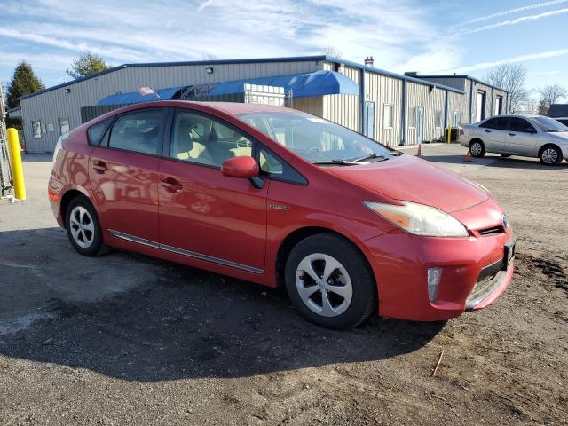  TOYOTA PRIUS 2012 Red