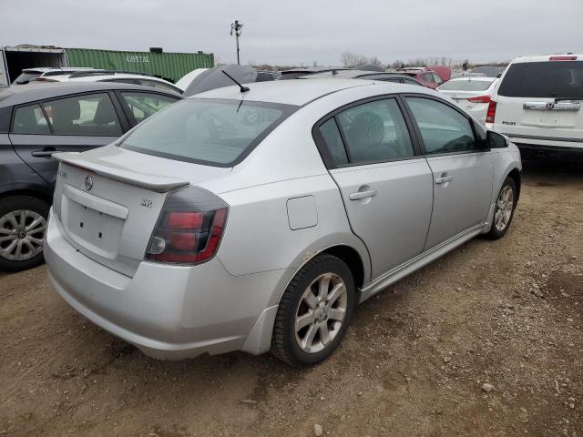  NISSAN SENTRA 2012 Silver