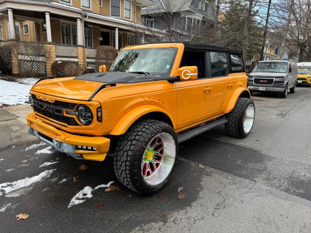  FORD BRONCO 2022 Оранжевый