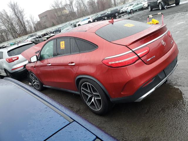  MERCEDES-BENZ GLE-CLASS 2018 Красный