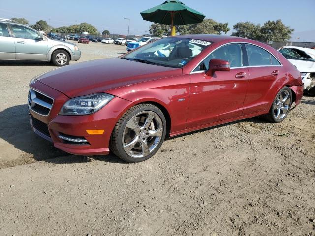  MERCEDES-BENZ CLS-CLASS 2012 Бургунди