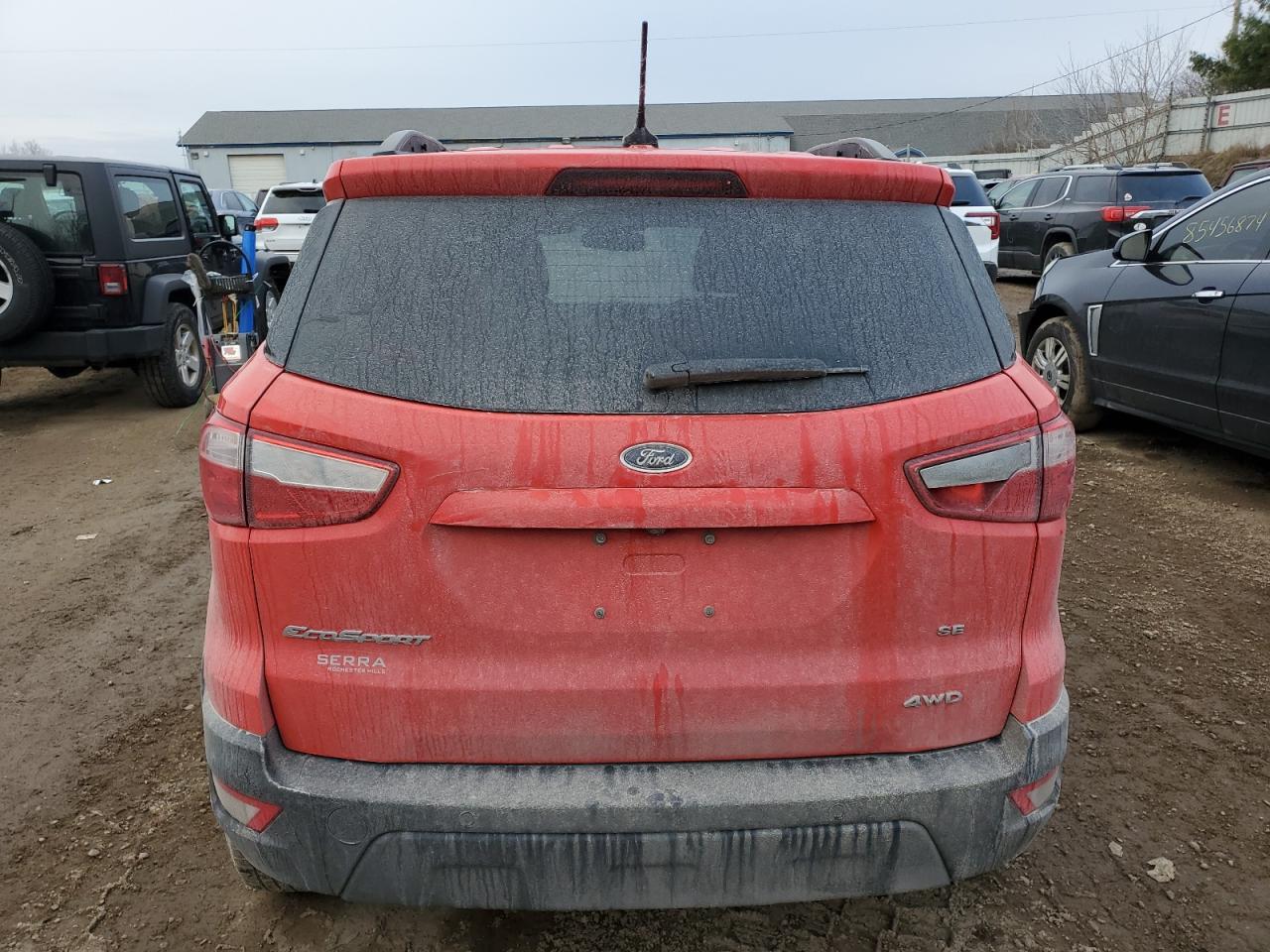 2018 Ford Ecosport Se VIN: MAJ6P1UL7JC221522 Lot: 85099294