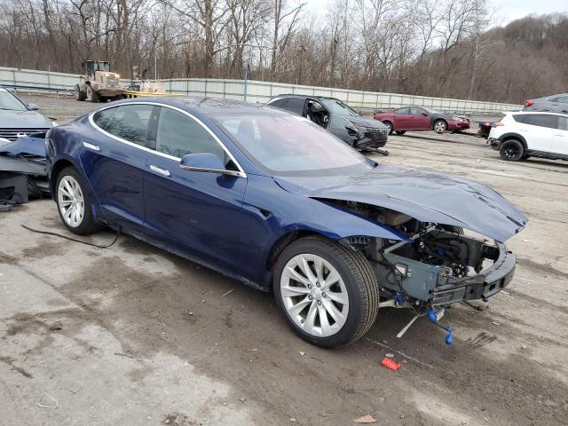  TESLA MODEL S 2017 Синий