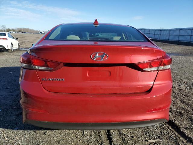 Sedans HYUNDAI ELANTRA 2017 Red