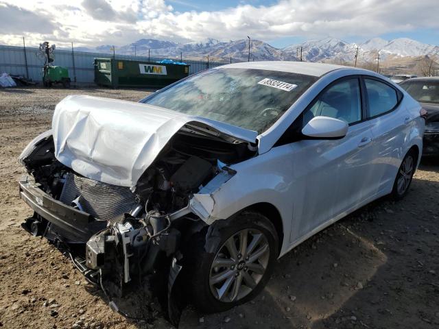  HYUNDAI ELANTRA 2016 White