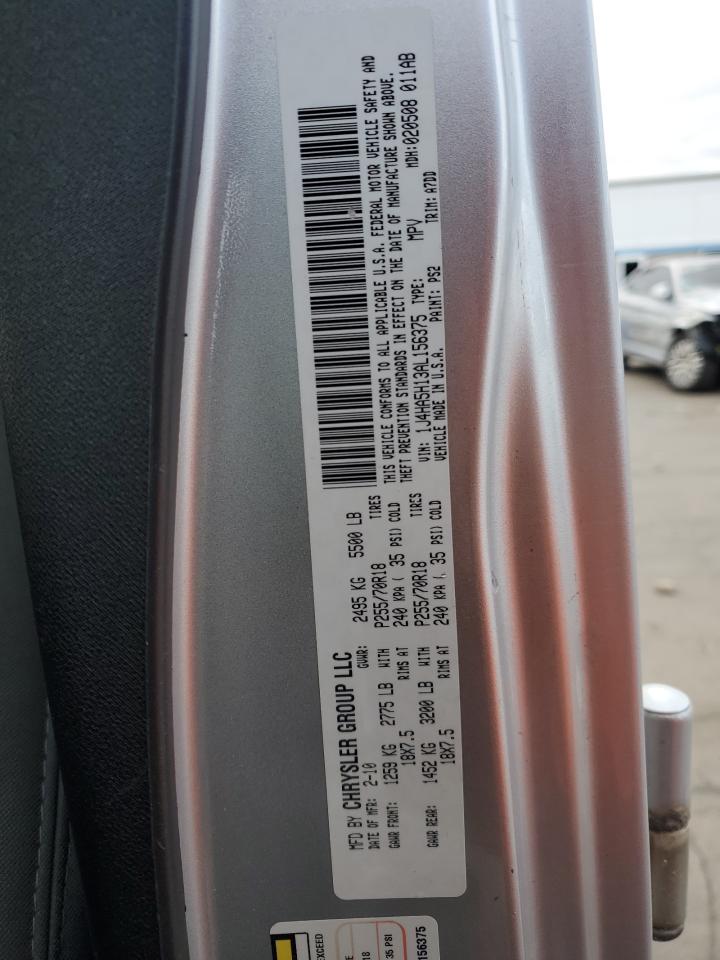 2010 Jeep Wrangler Unlimited Sahara VIN: 1J4HA5H13AL156375 Lot: 85735274