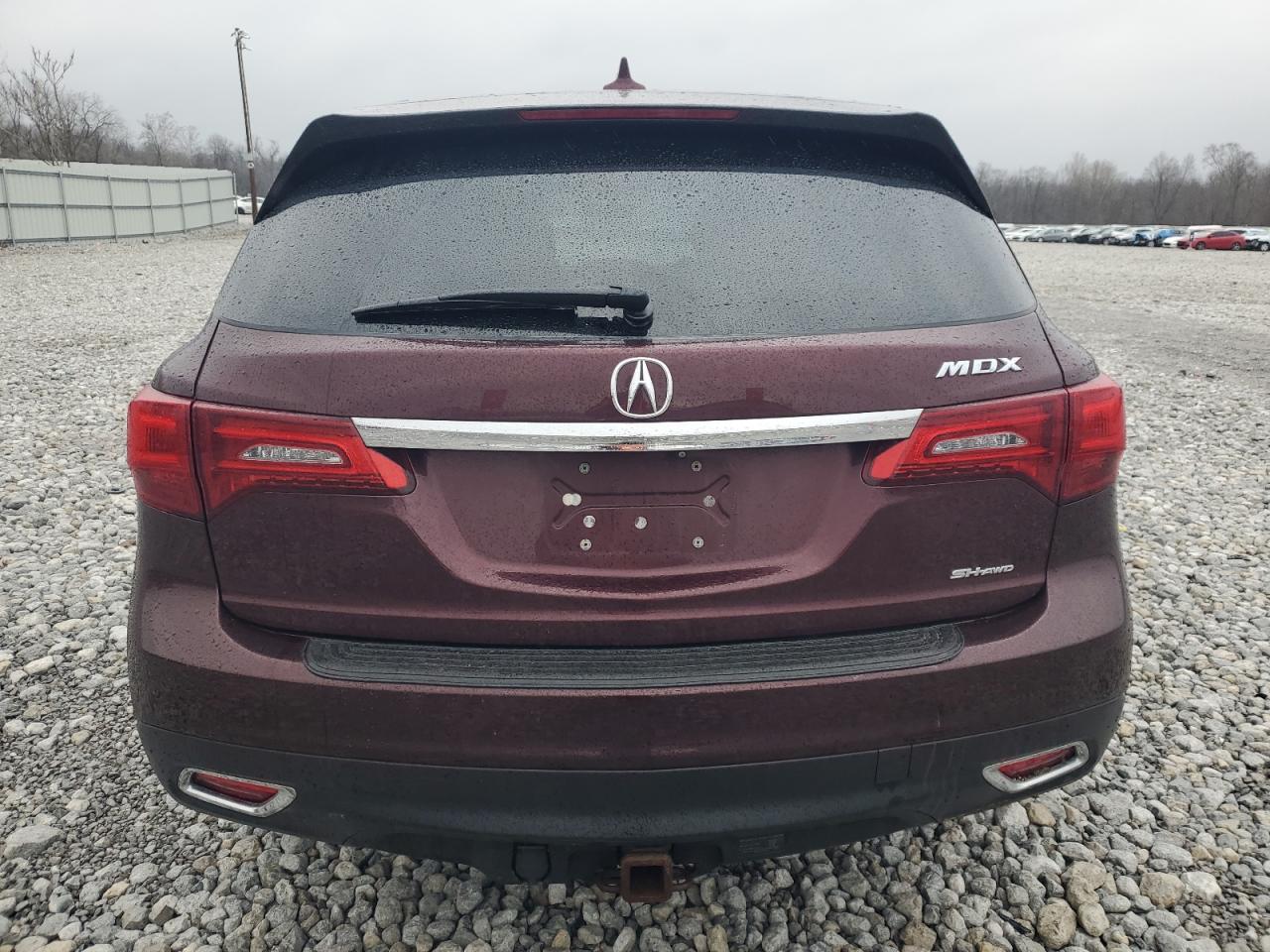 VIN 5FRYD4H29GB016583 2016 ACURA MDX no.6