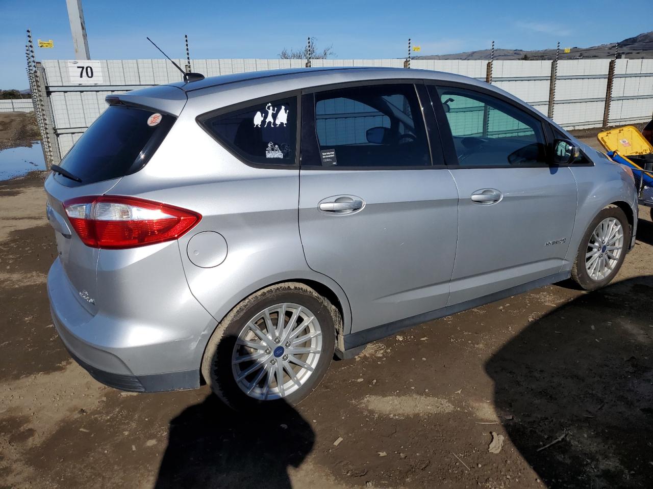 VIN 1FADP5AU7FL102050 2015 FORD CMAX no.3