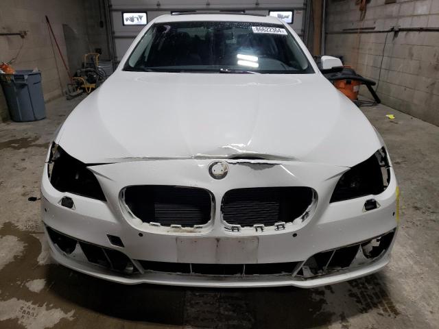  BMW 5 SERIES 2015 White