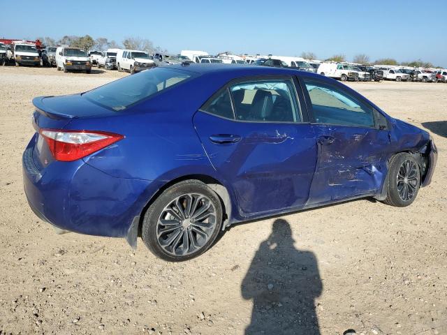 Sedans TOYOTA COROLLA 2016 Blue