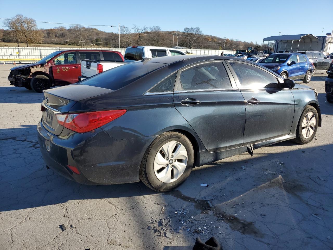 VIN 5NPEB4AC7EH813491 2014 HYUNDAI SONATA no.3