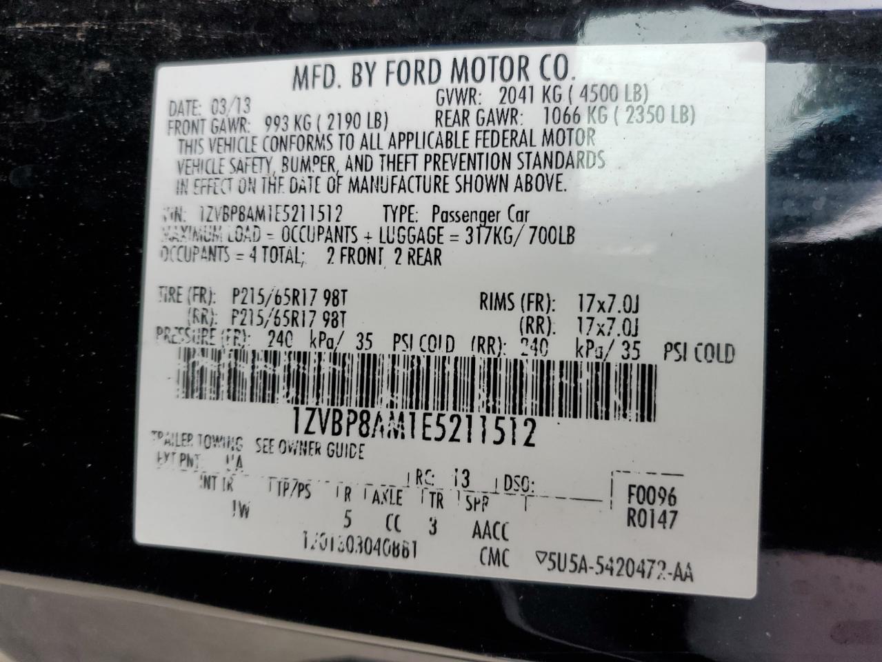 2014 Ford Mustang - Image 12