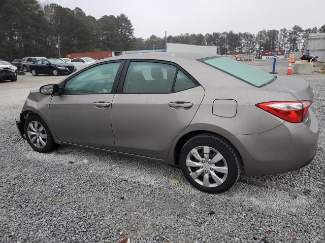  TOYOTA COROLLA 2016 tan