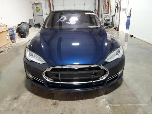 Хэтчбеки TESLA MODEL S 2013 Синий