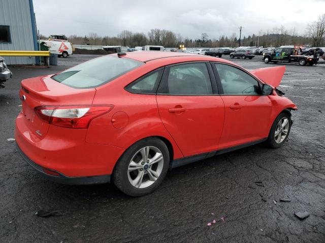 Sedans FORD FOCUS 2014 Red