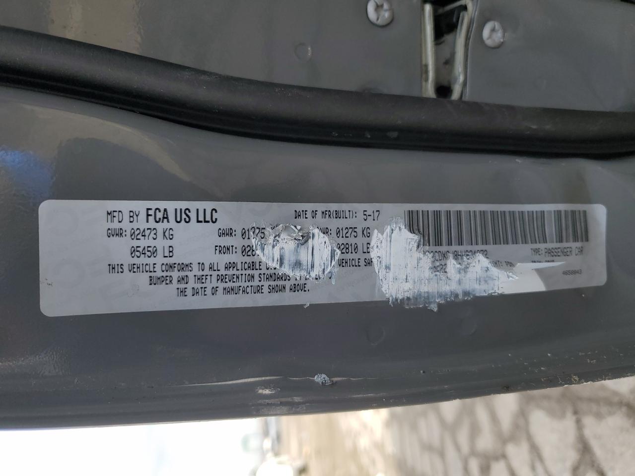 2017 Dodge Charger - Image 12