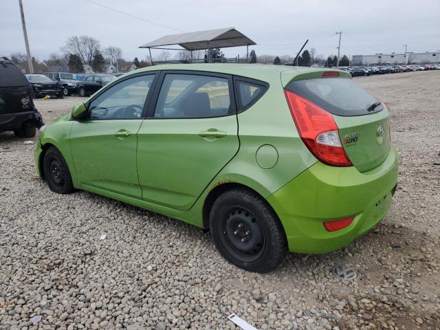  HYUNDAI ACCENT 2014 Green