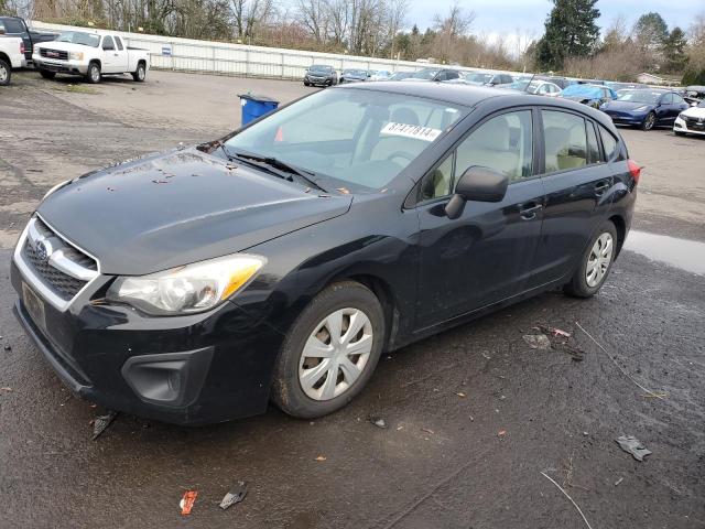  SUBARU IMPREZA 2014 Czarny