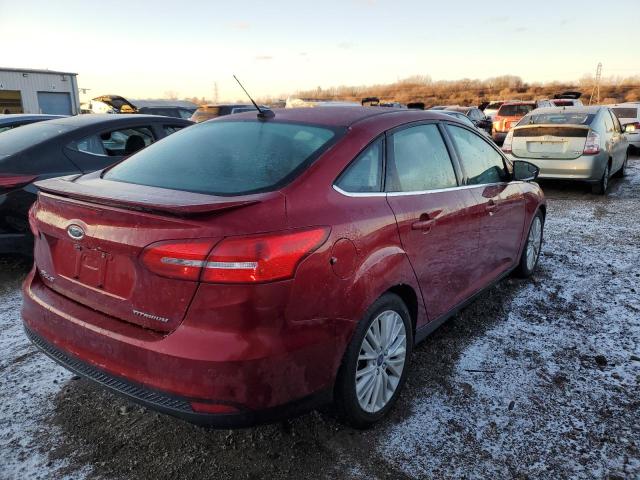  FORD FOCUS 2017 Burgundy