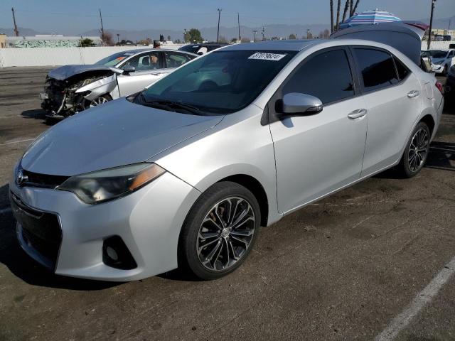  TOYOTA COROLLA 2015 Srebrny