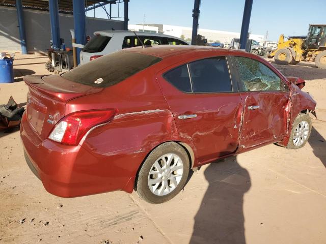  NISSAN VERSA 2018 Red