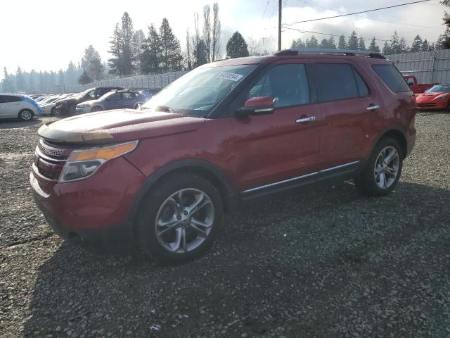  FORD EXPLORER 2013 Красный