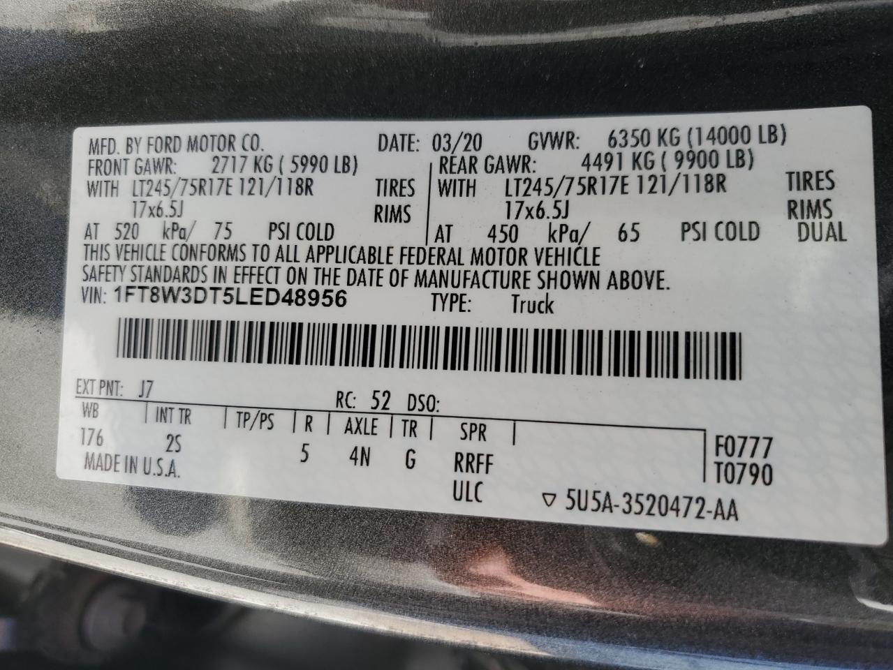 2020 Ford F350 - Image 12