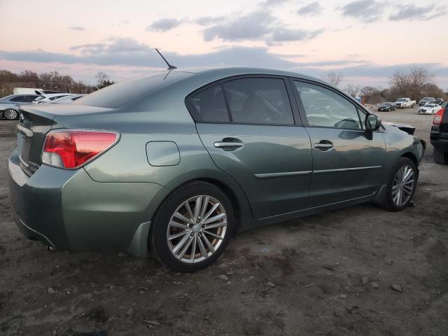  SUBARU IMPREZA 2014 Зеленый