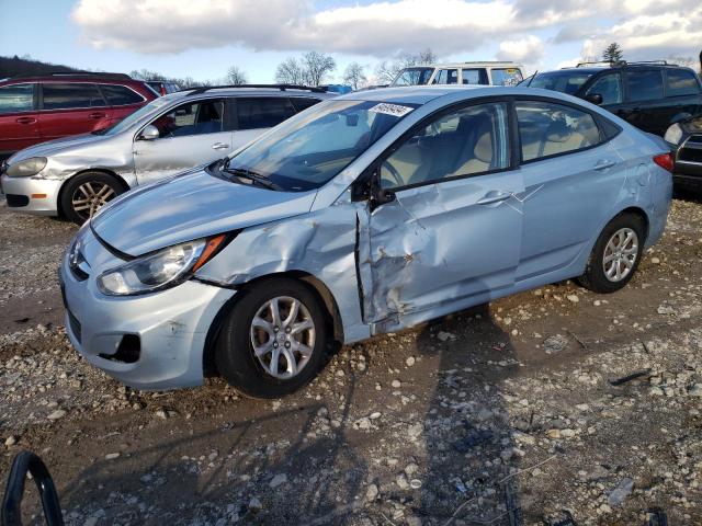  HYUNDAI ACCENT 2014 Blue