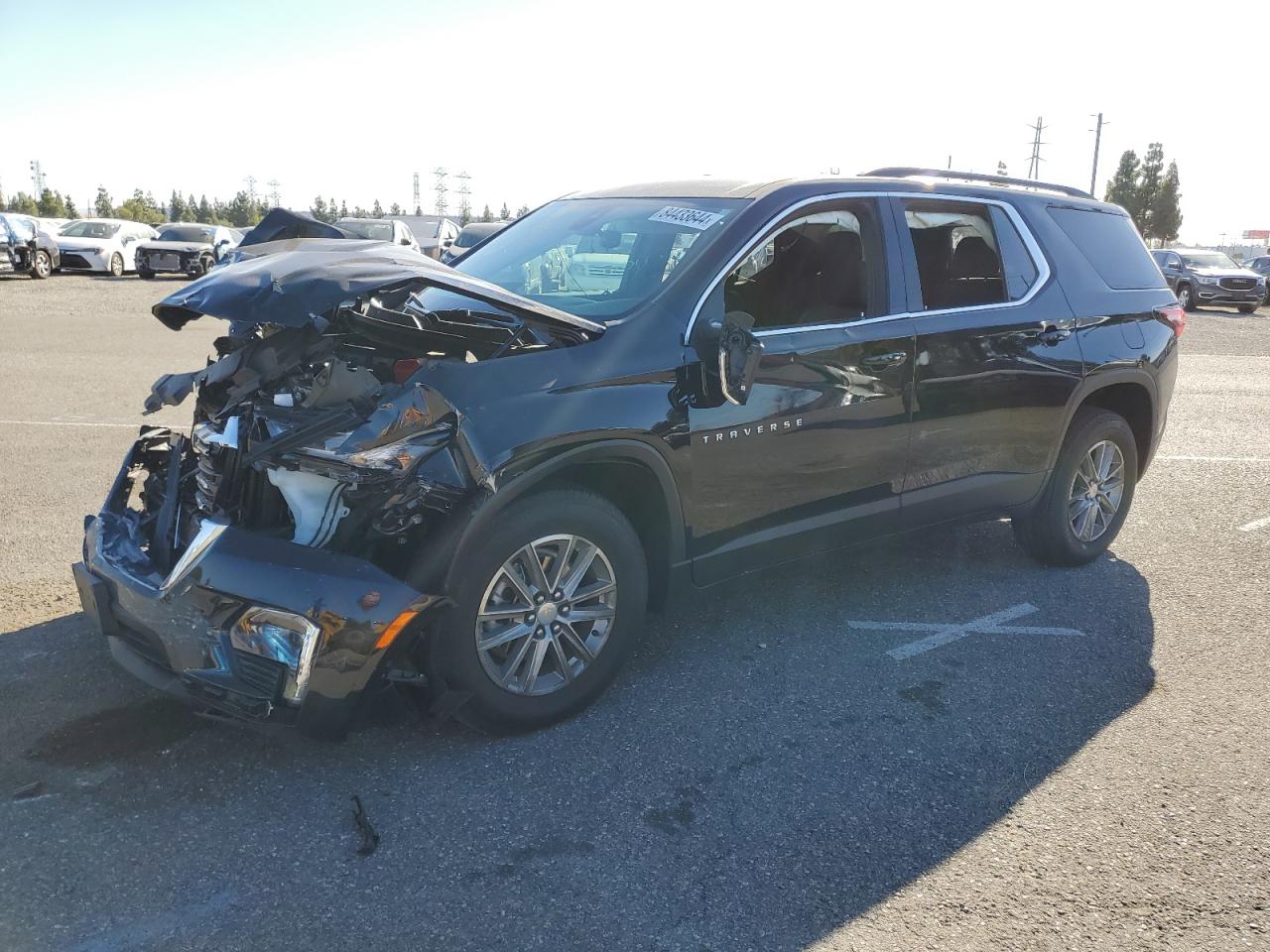 VIN 1GNERGKW0PJ134833 2023 CHEVROLET TRAVERSE no.1