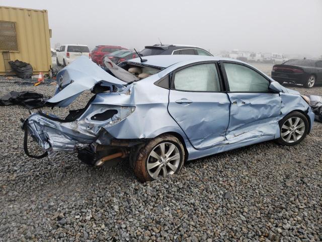  HYUNDAI ACCENT 2012 Синий